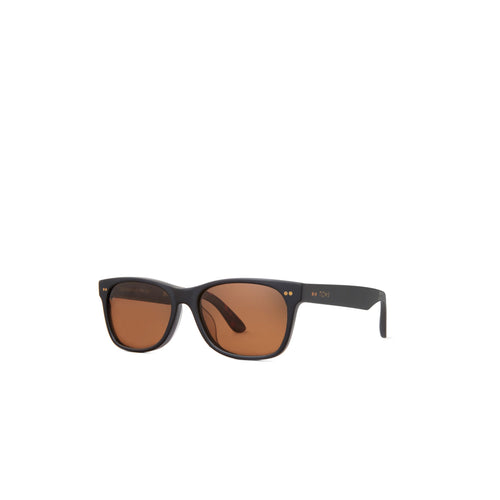 Beachmaster 301 Black Zeiss Polarized Handcrafted Sunglasses Side View