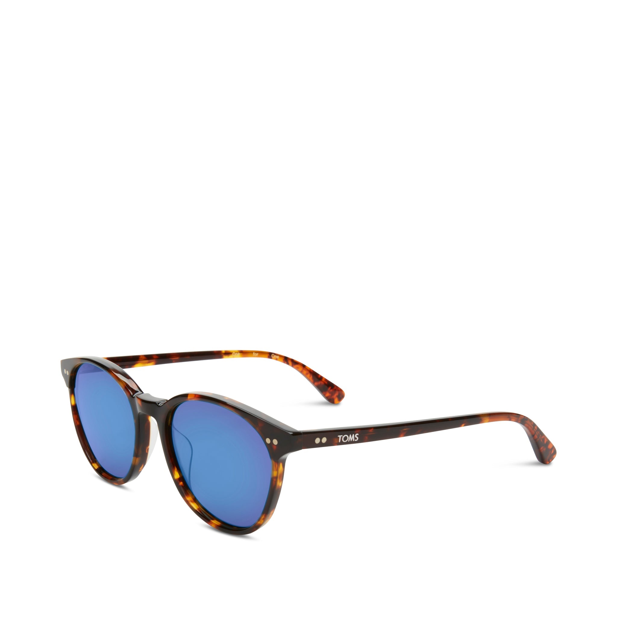 Bellini Tortoise Zeiss Polarized Handcrafted Sunglasses Side Angle View