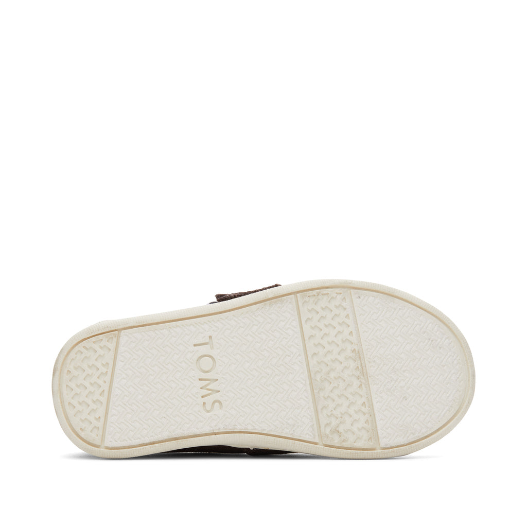 Alpargata Grey Canvas Toddler Shoe Bottom Sole View