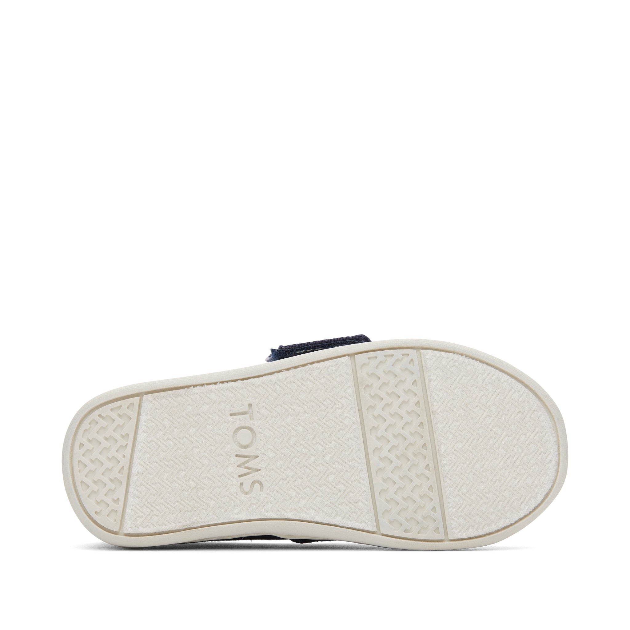 Alpargata Navy Canvas Toddler Shoe Bottom Sole View