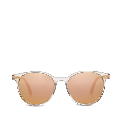 Bellini Champagne Crystal Handcrafted Sunglasses Front View