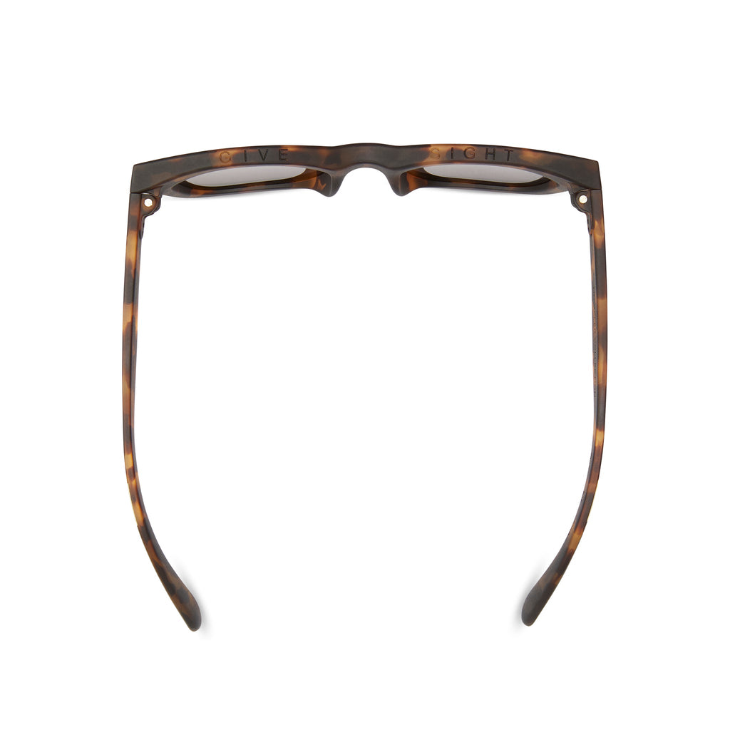 Paloma Tortoise Polarized Traveler Sunglasses Top View