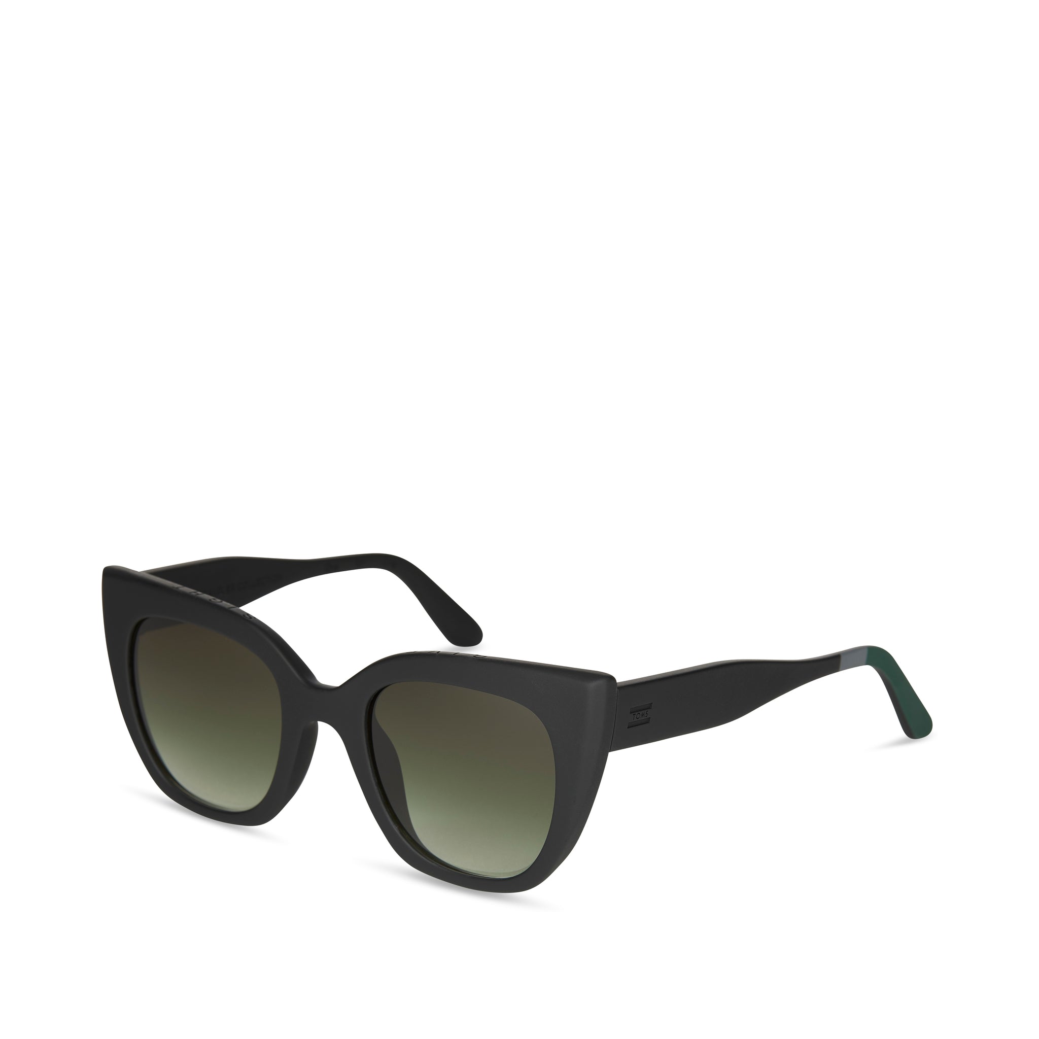 Sydney Black Traveler Sunglasses Side View