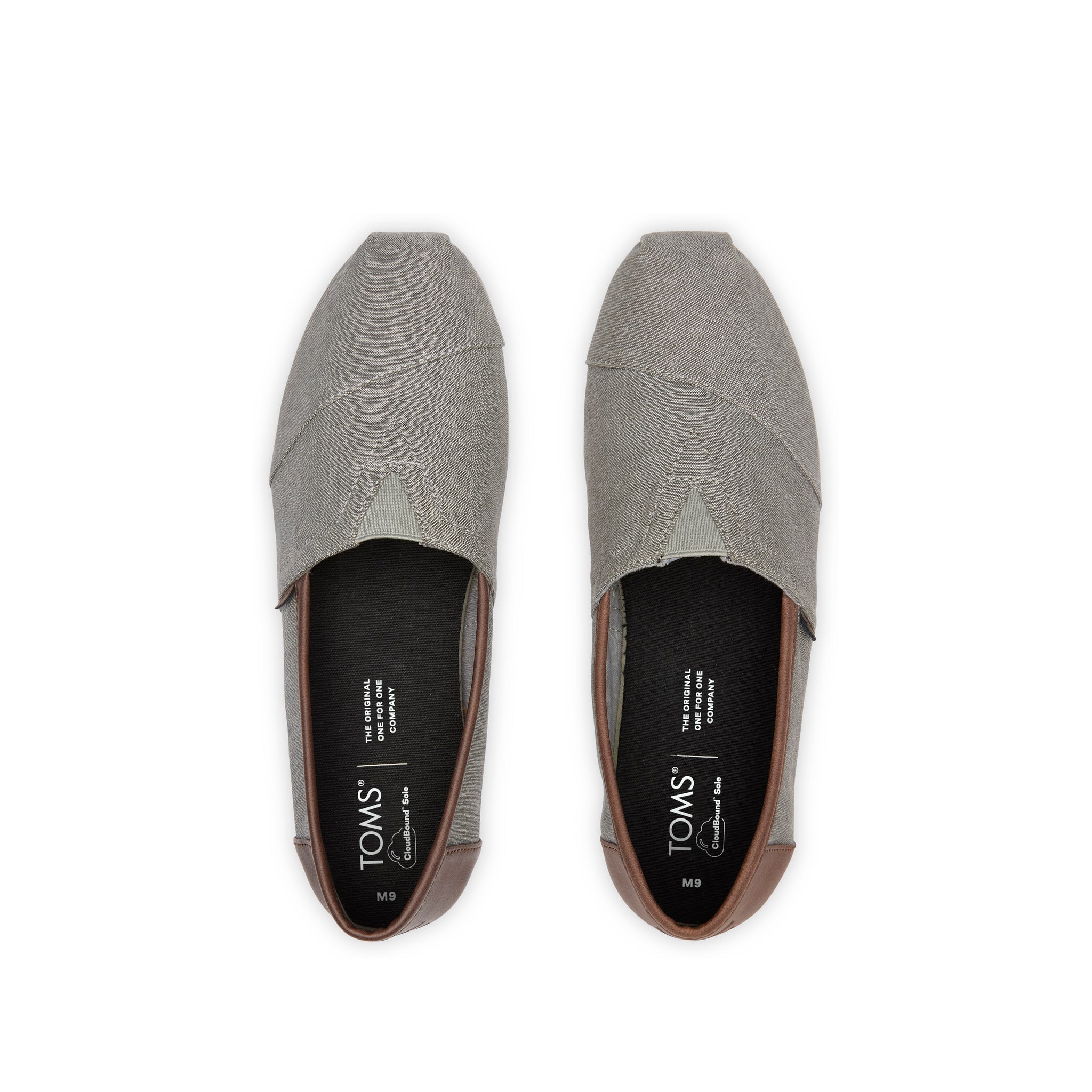 Alpargata Synthetic Trim Top View