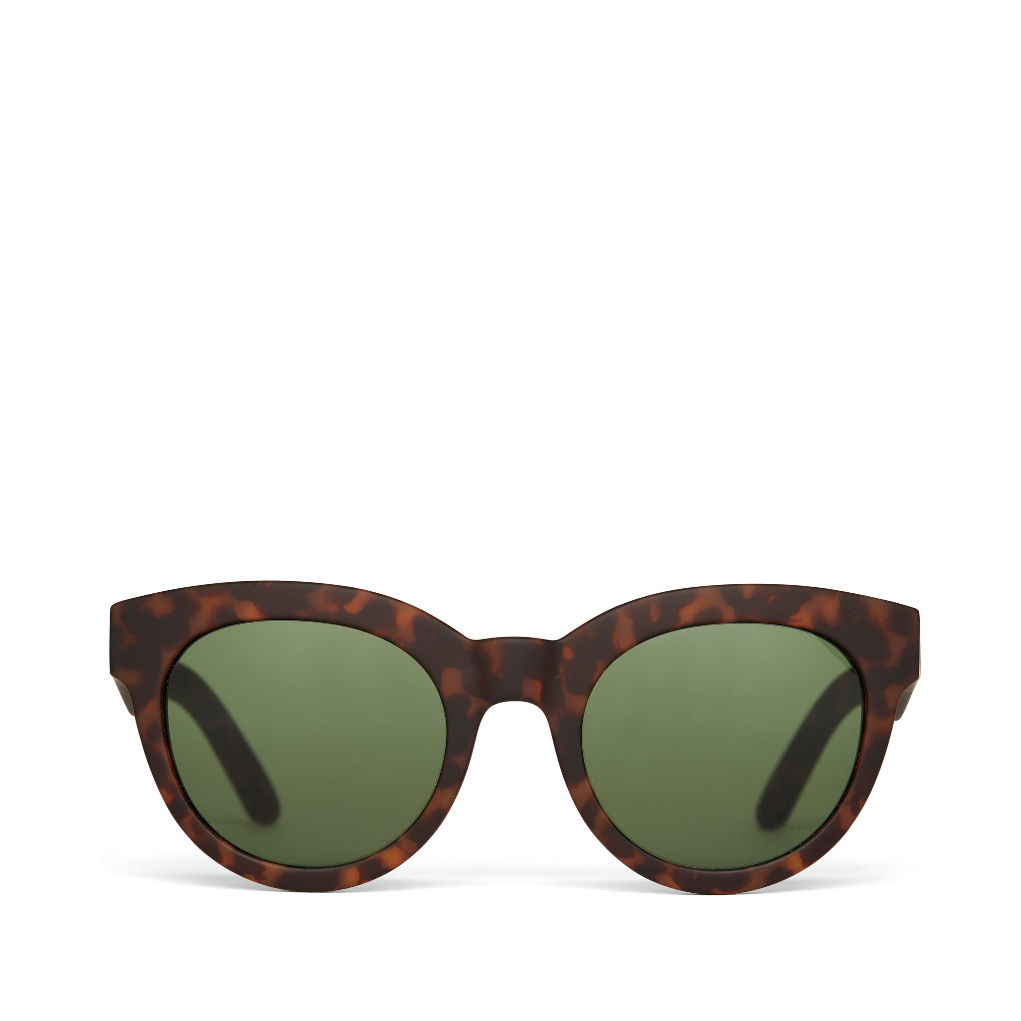 Florentin Black Tortoise Traveler Sunglasses Front View