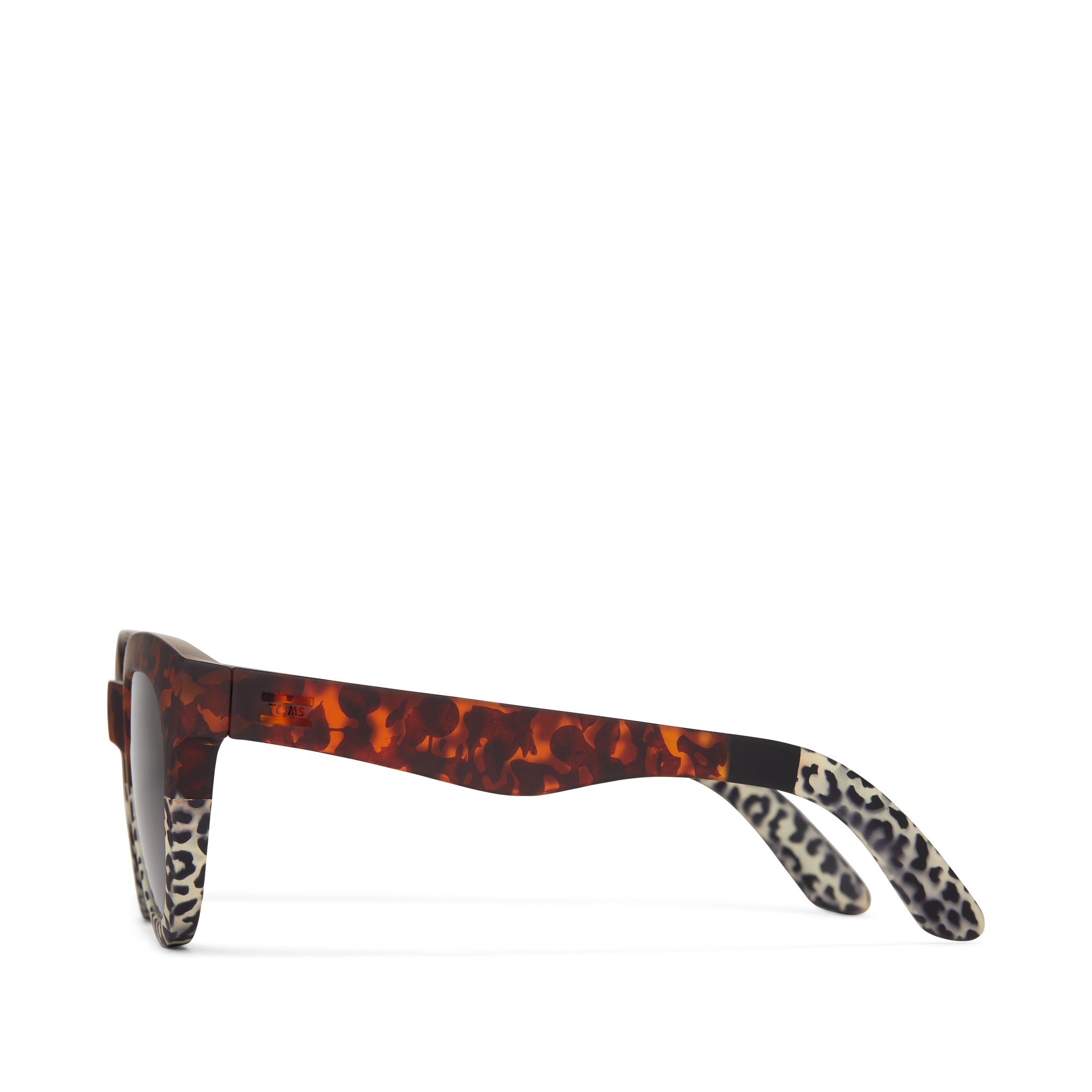 Florentin Blonde Tortoise Cheetah Fade Traveler Sunglasses Side View