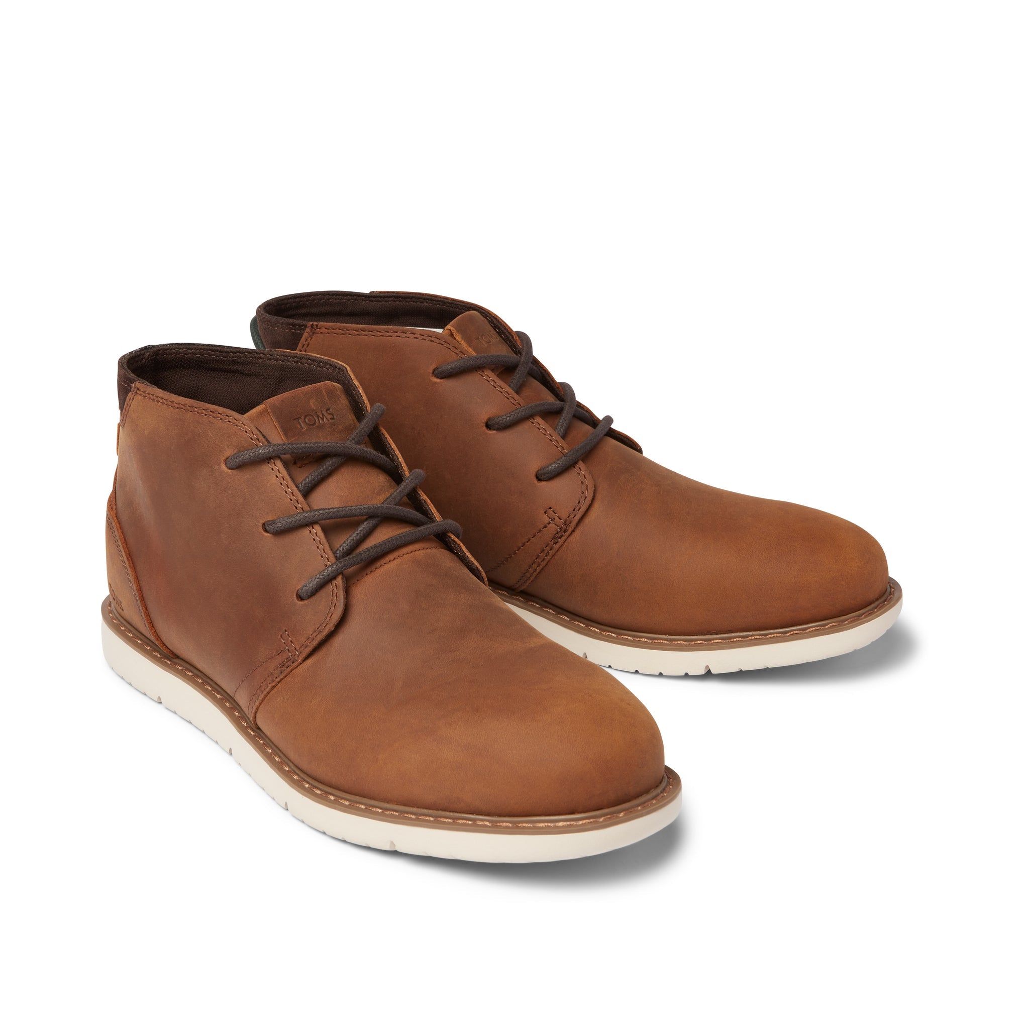 Navi Brown Water Resistant Boot Front View