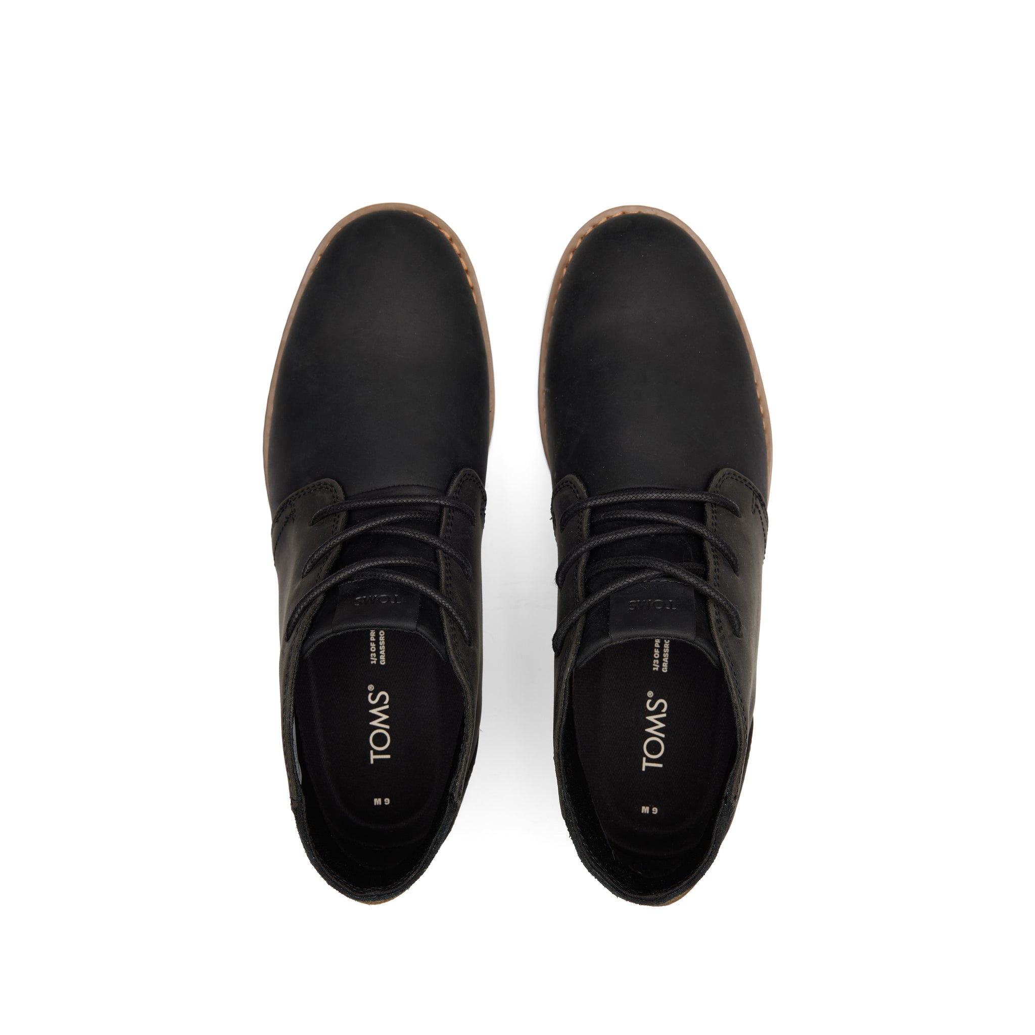 Navi Black Water Resistant Boot Top View