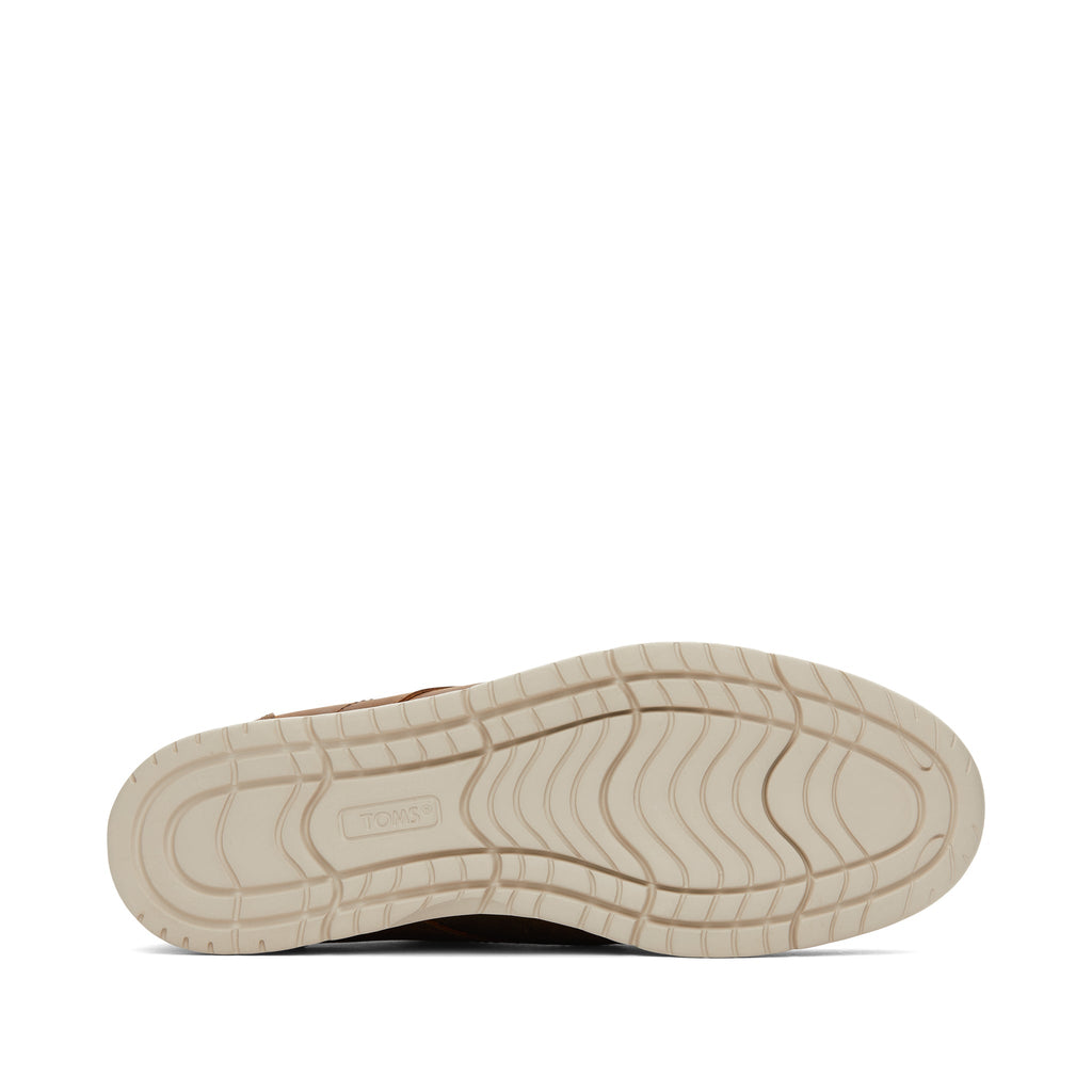 Navi Brown Water Resistant Dress Shoe Bottom Sole View