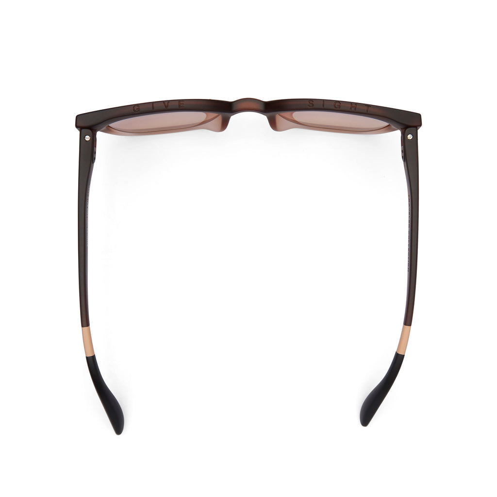 Juniper Ombre Traveler Sunglasses Top View