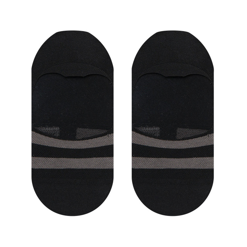Detailed Image Of Classic No Show Socks Black