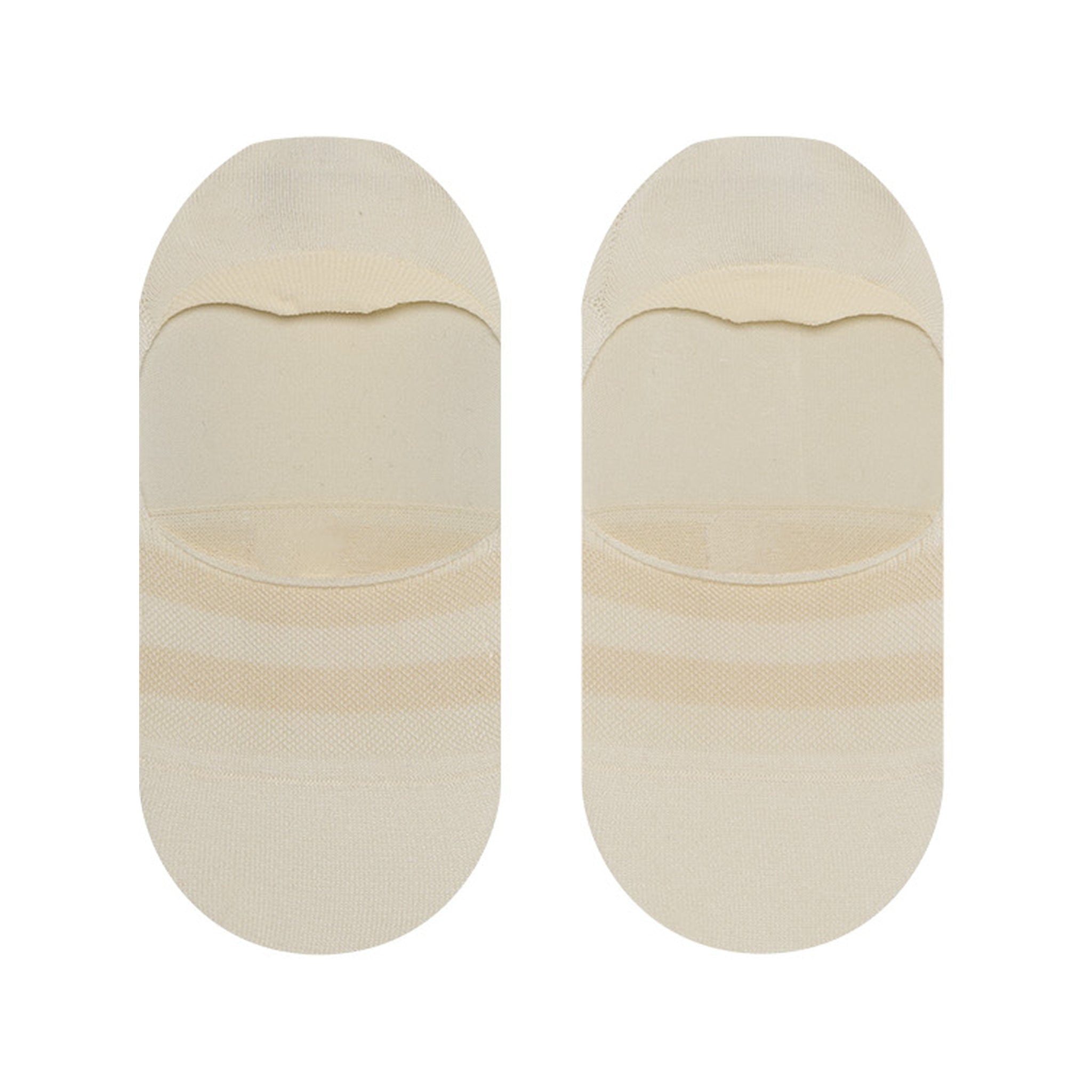 Detailed Image Of Classic No Show Socks Natural