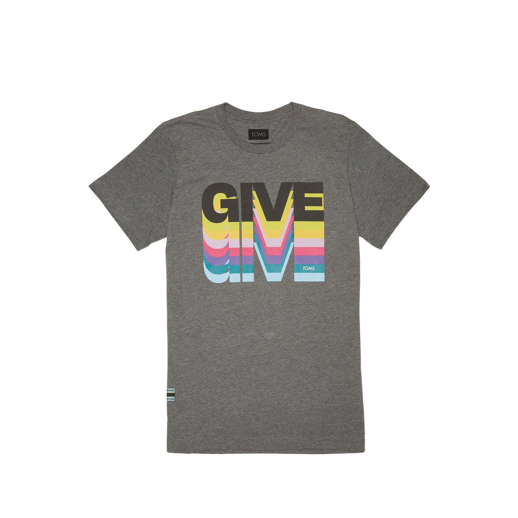 Give Short Sleeve Crew Tee Front View