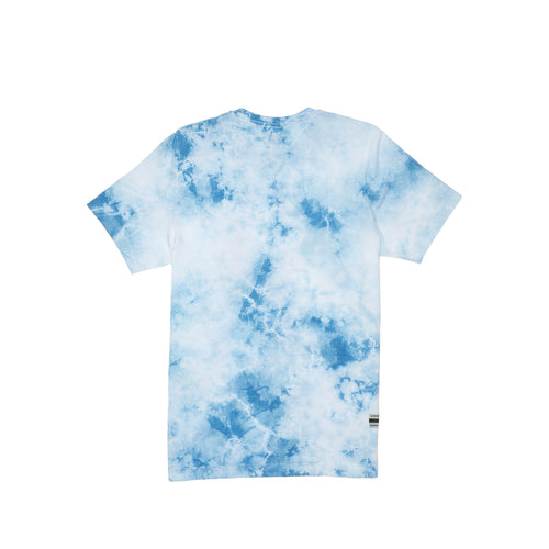 TOMS Tie-Dye Logo Short Sleeve Crew Tee Back View