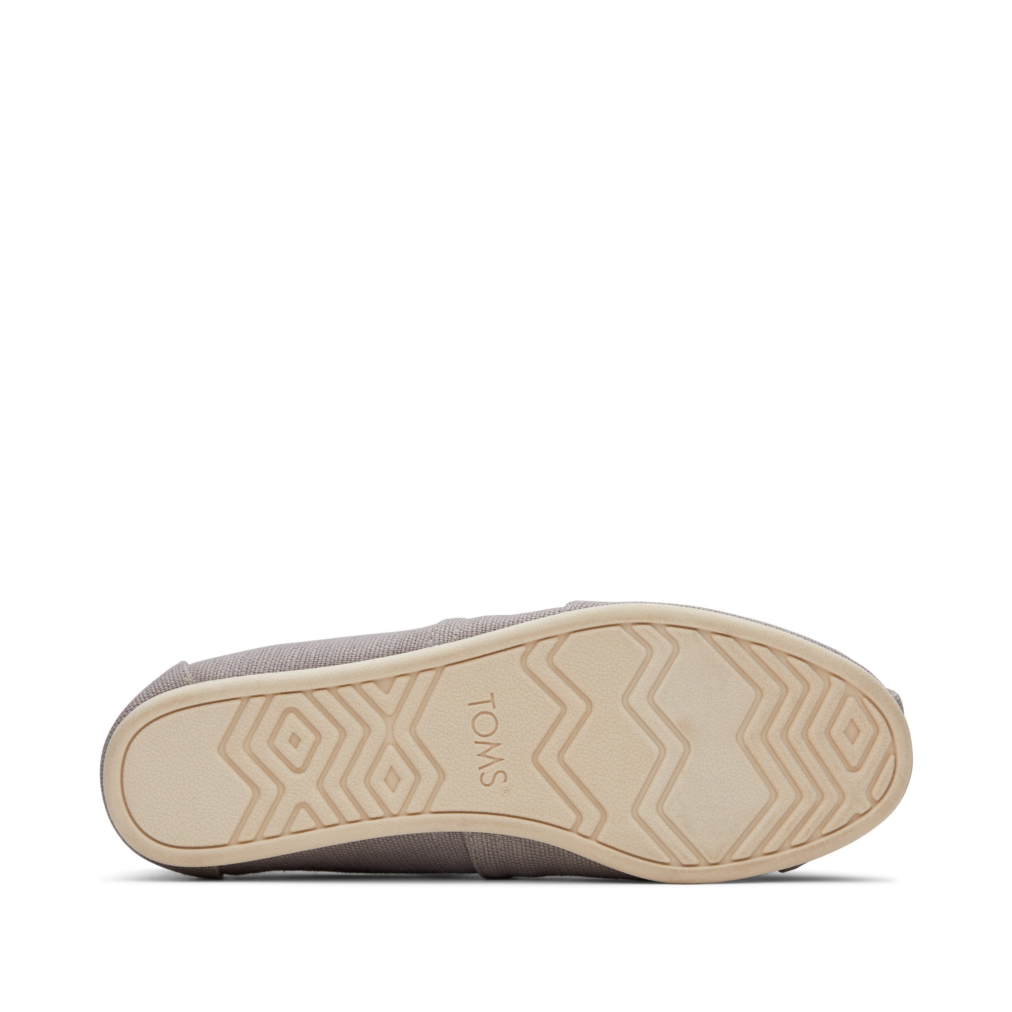 Alpargata Grey Heritage Canvas Bottom Sole View
