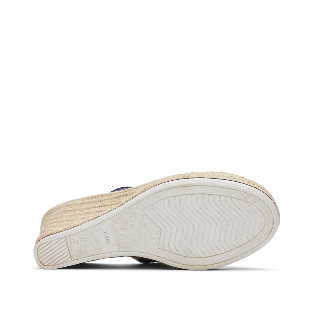 Monica Mule Wedge Heel Bottom Sole View