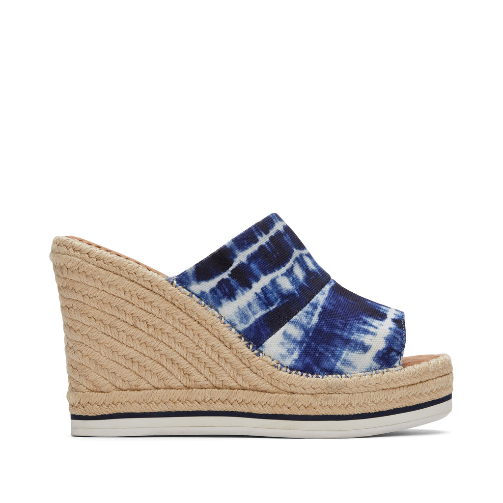 Monica Mule Wedge Heel Side View