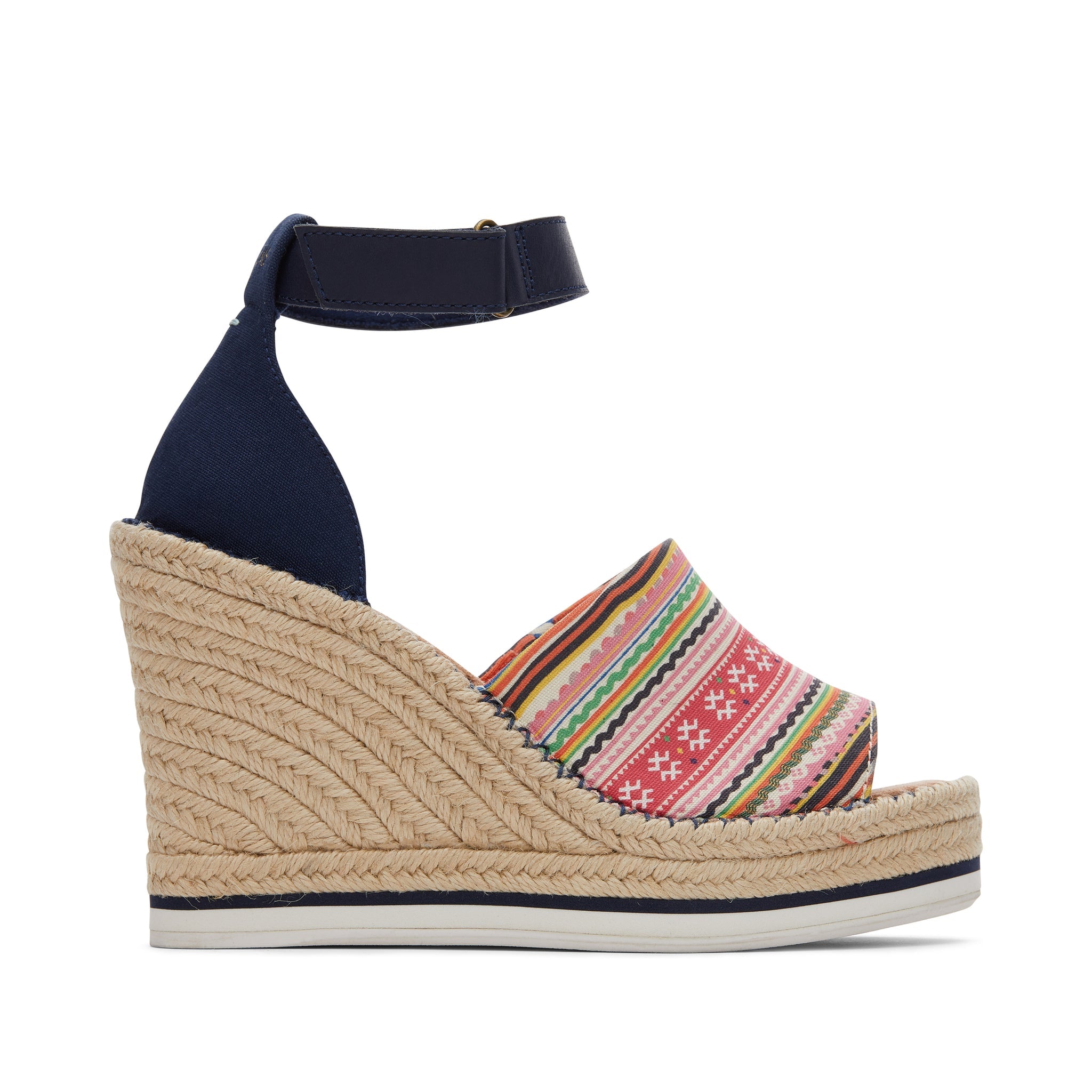 Hmong Tapestry Marisol Wedge Side View