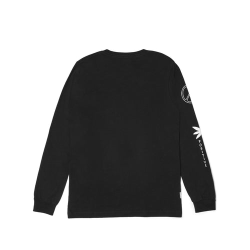 Multi Graphic Long Sleeve Tee Back View