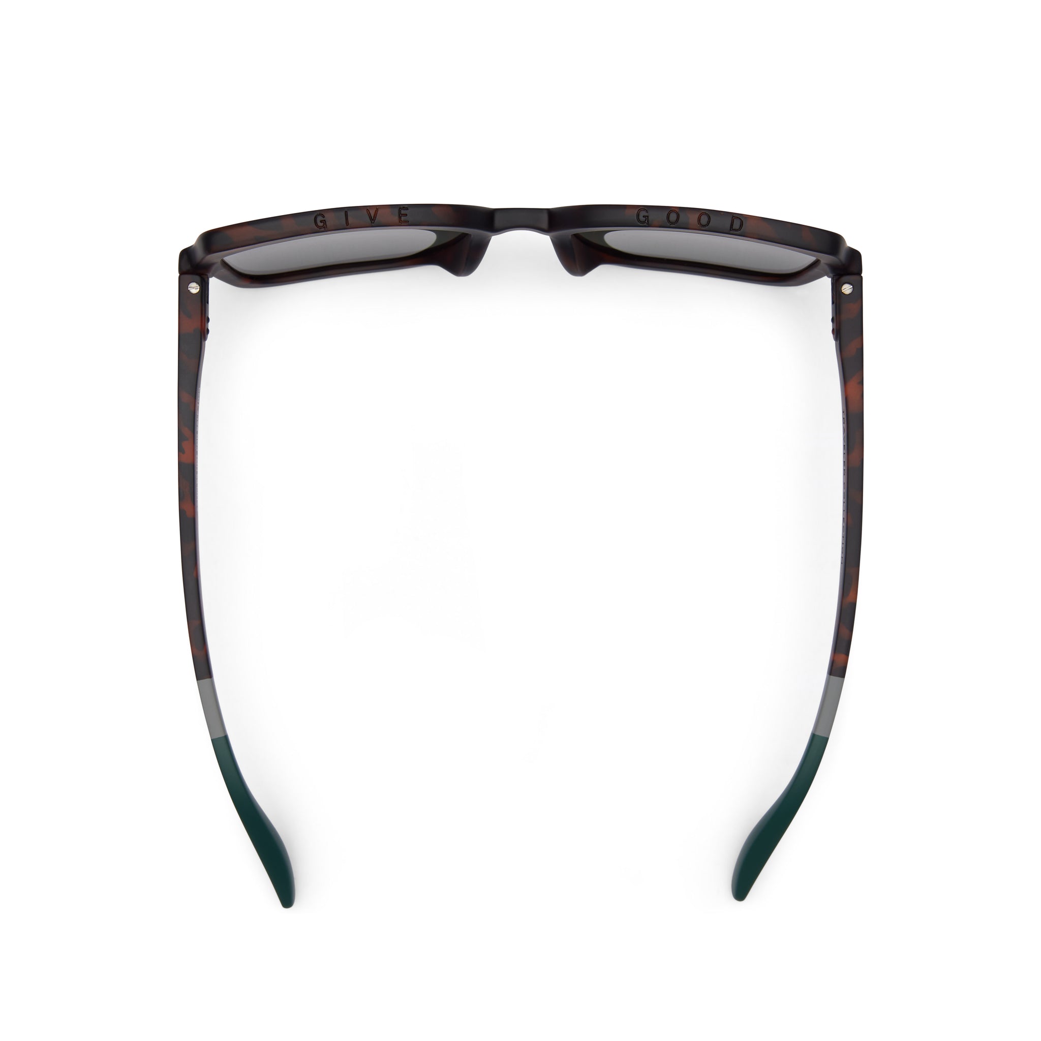 Athena Tortoise Traveler Sunglasses Top View