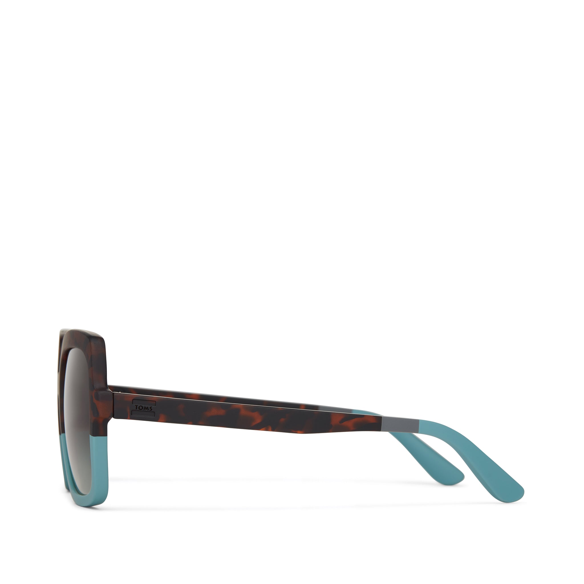 Athena Tortoise Sage Fade Traveler Sunglasses Side View