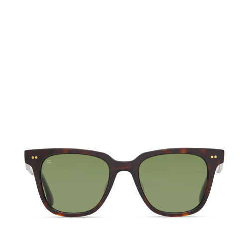 Memphis 301 Tortoise Polarized Handcrafted Sunglasses Front View