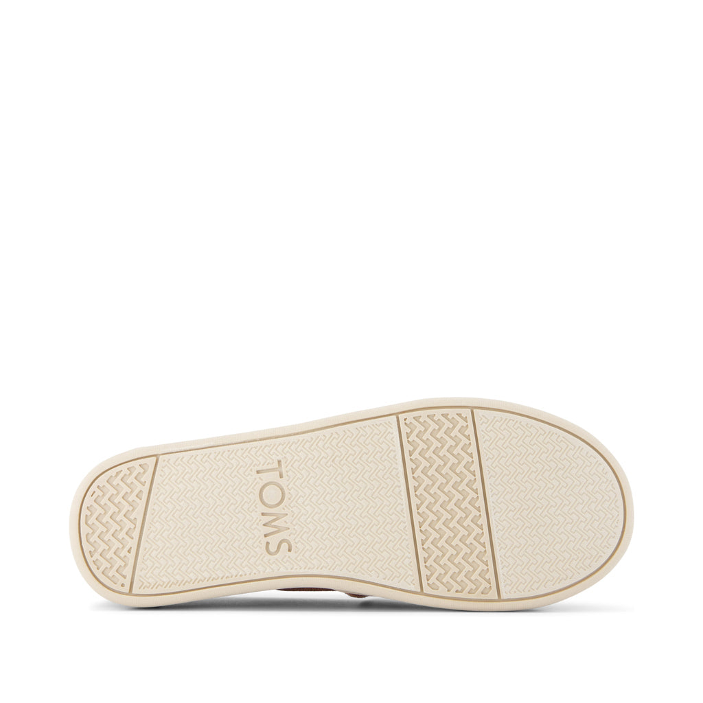 Youth Alpargata Rose Gold Cosmic Glitter Kids Shoe Bottom Sole View