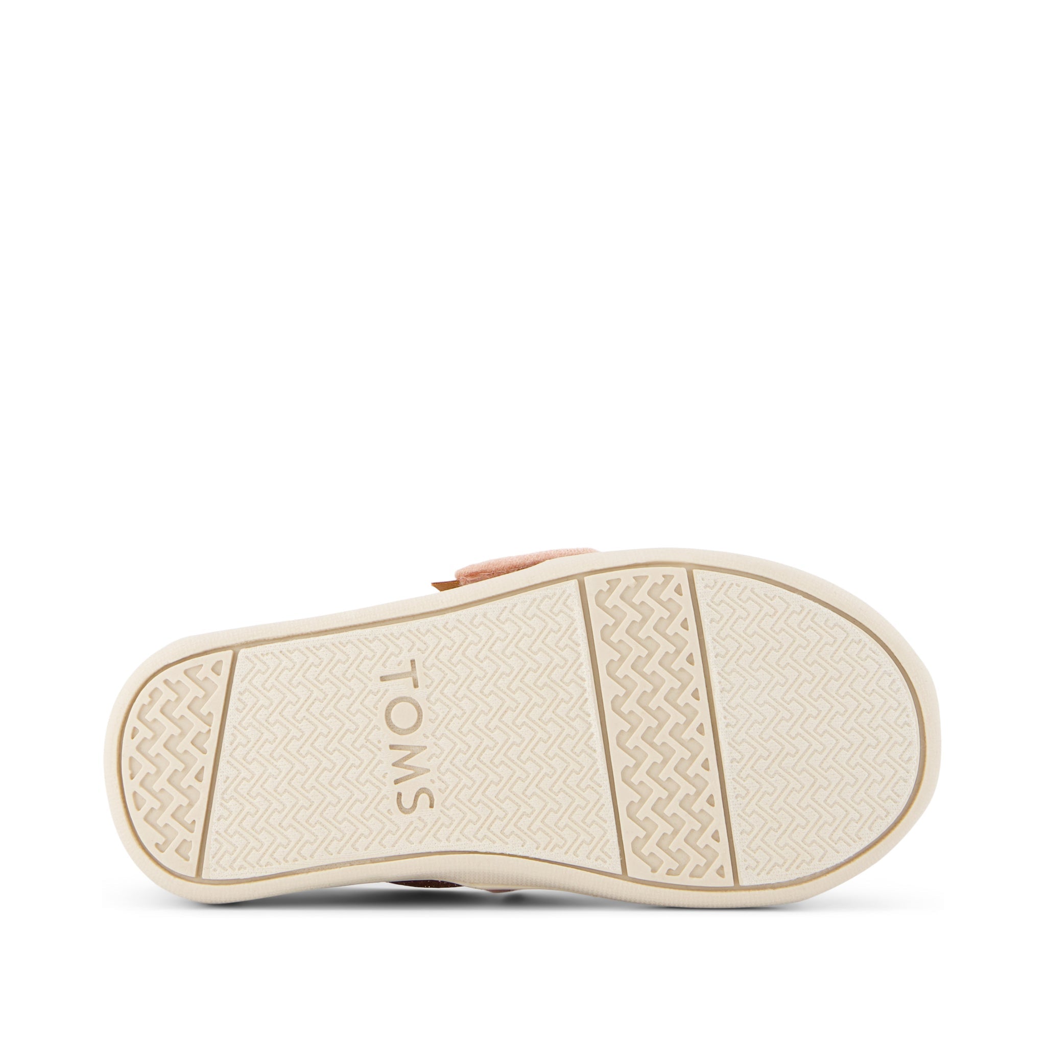 Alpargata Rose Gold Cosmic Glitter Toddler Shoe Bottom Sole View