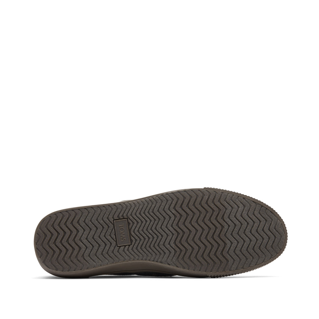 Baja Graphite Heritage Canvas Slip On Sneaker Bottom Sole View