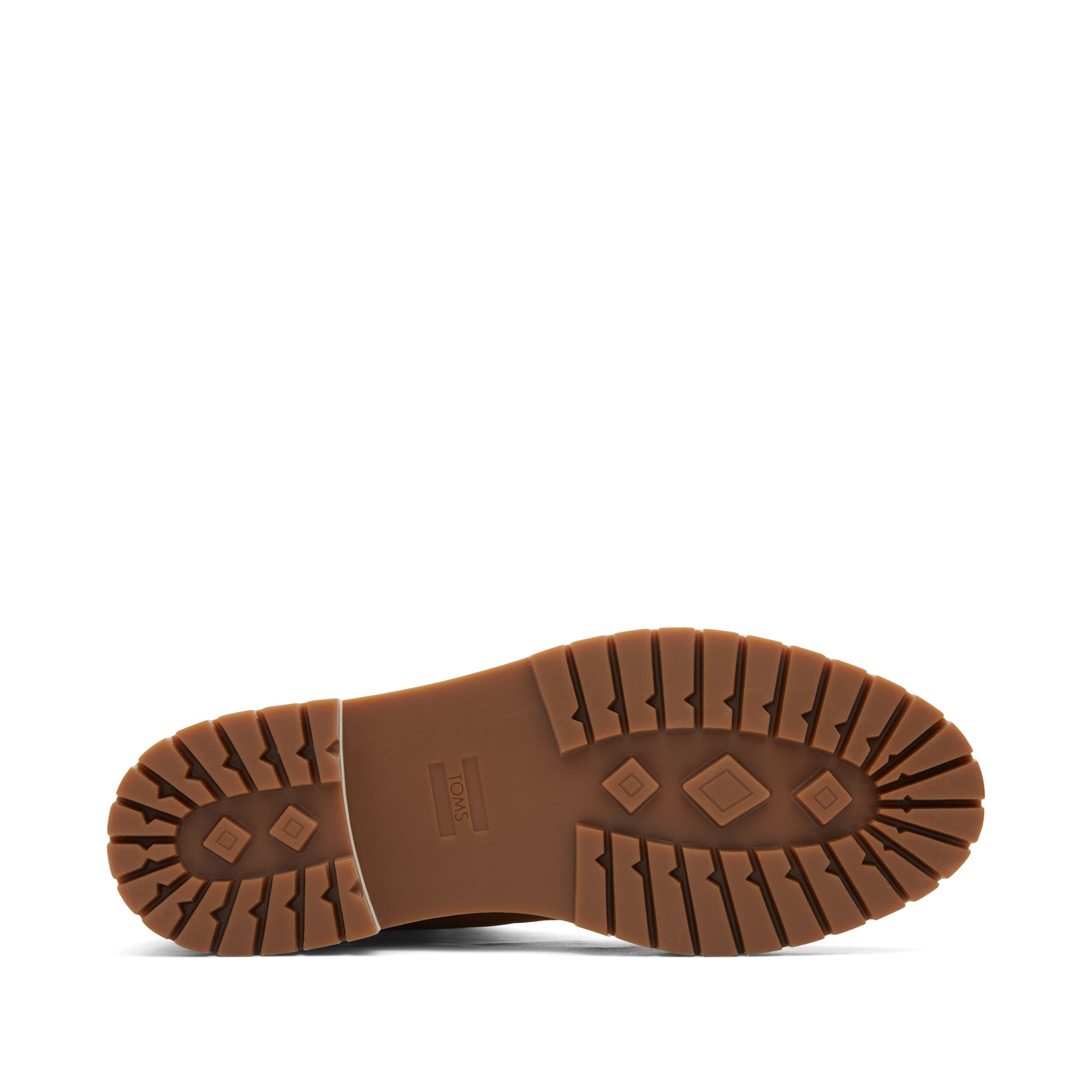 Frankie Brown Water Resistant Lace-Up Boot Bottom Sole View