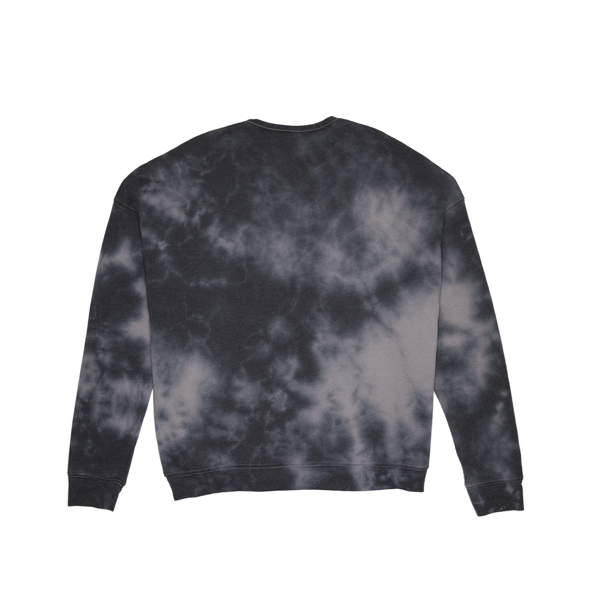 TOMS Tie-Dye Fleece Crewneck Sweatshirt Back View