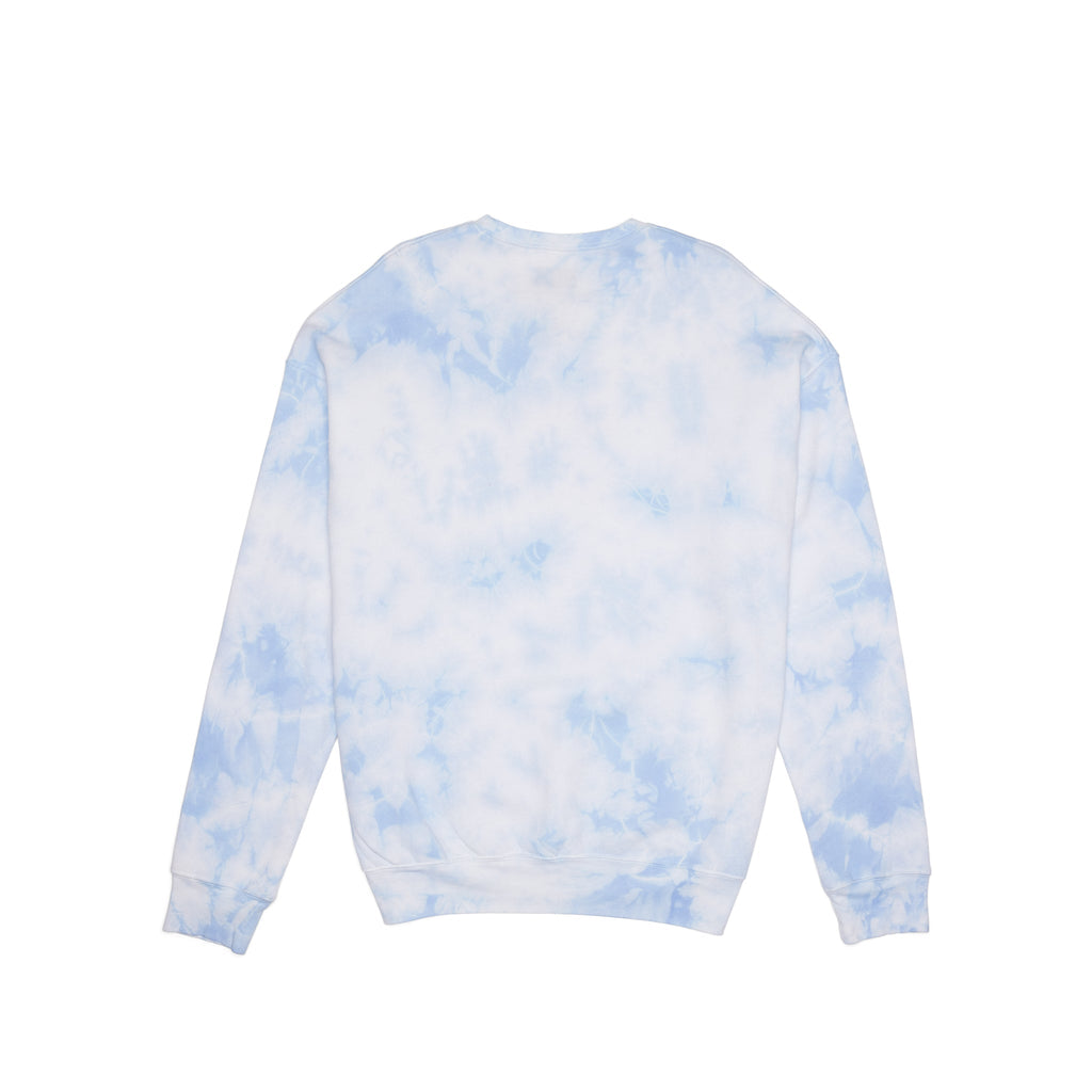TOMS Tie-Dye Fleece Crewneck Sweatshirt Back View