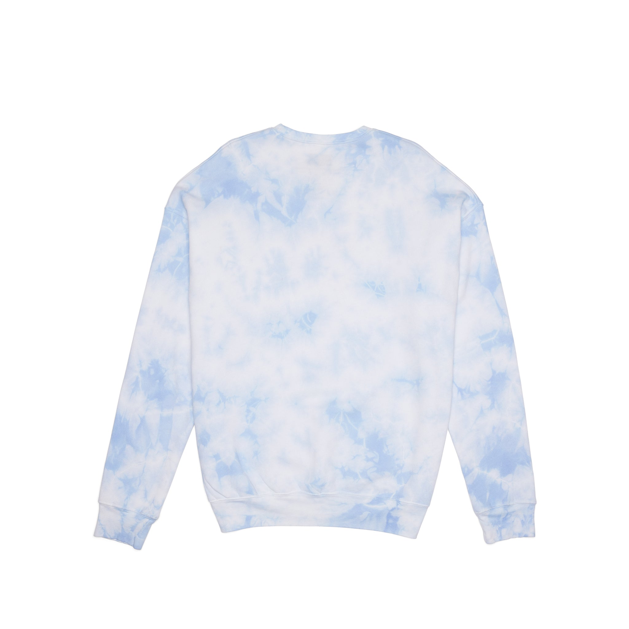 TOMS Tie-Dye Fleece Crewneck Sweatshirt Back View