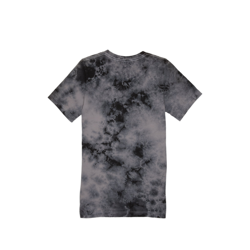TOMS Tie-Dye Logo Short Sleeve Crew Tee Back View