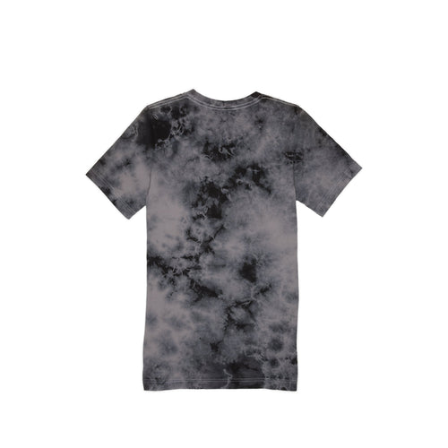 TOMS Tie-Dye Logo Short Sleeve Crew Tee Back View