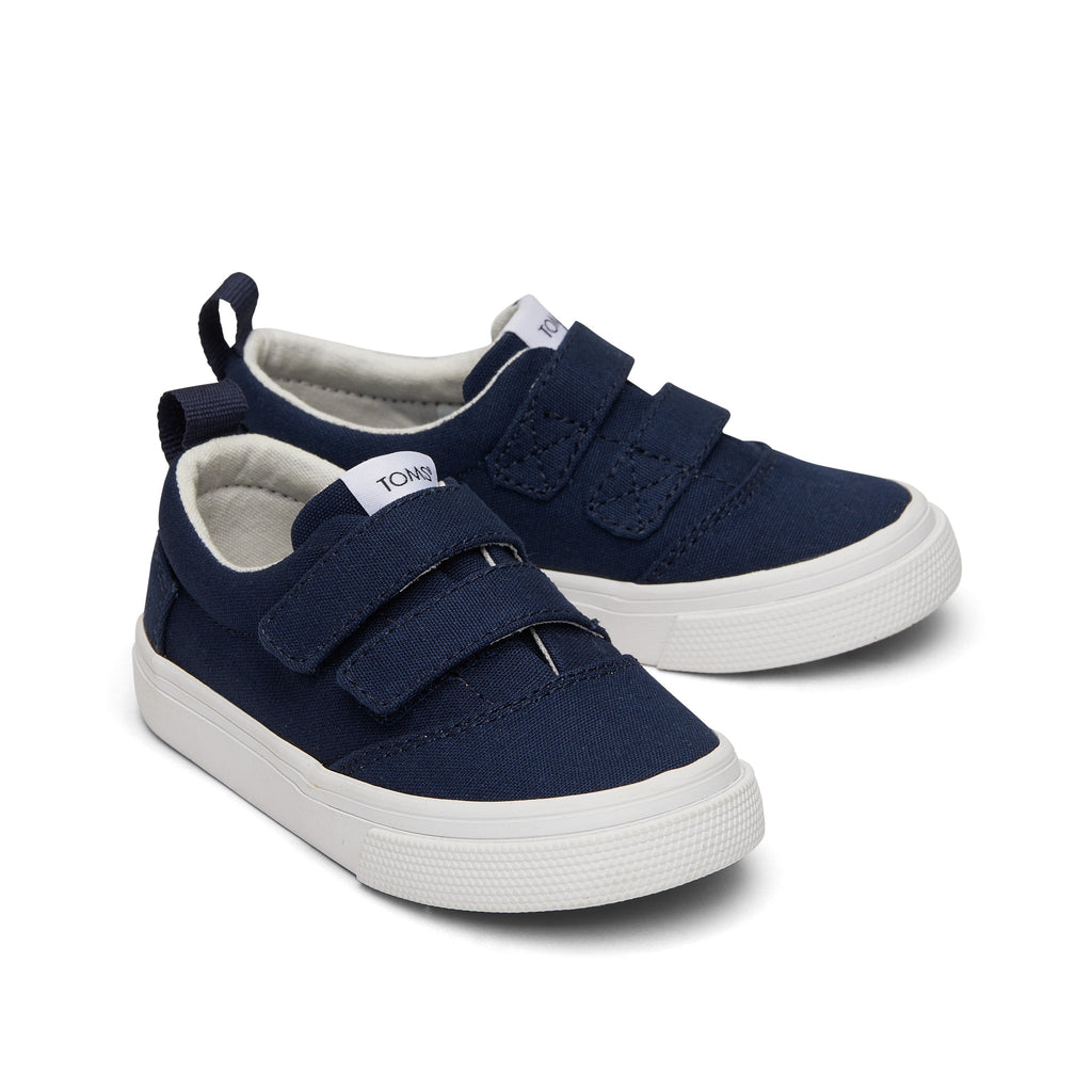 Fenix Navy Double Strap Sneaker Front View