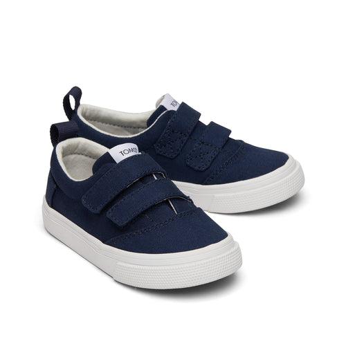 Fenix Navy Double Strap Sneaker Front View