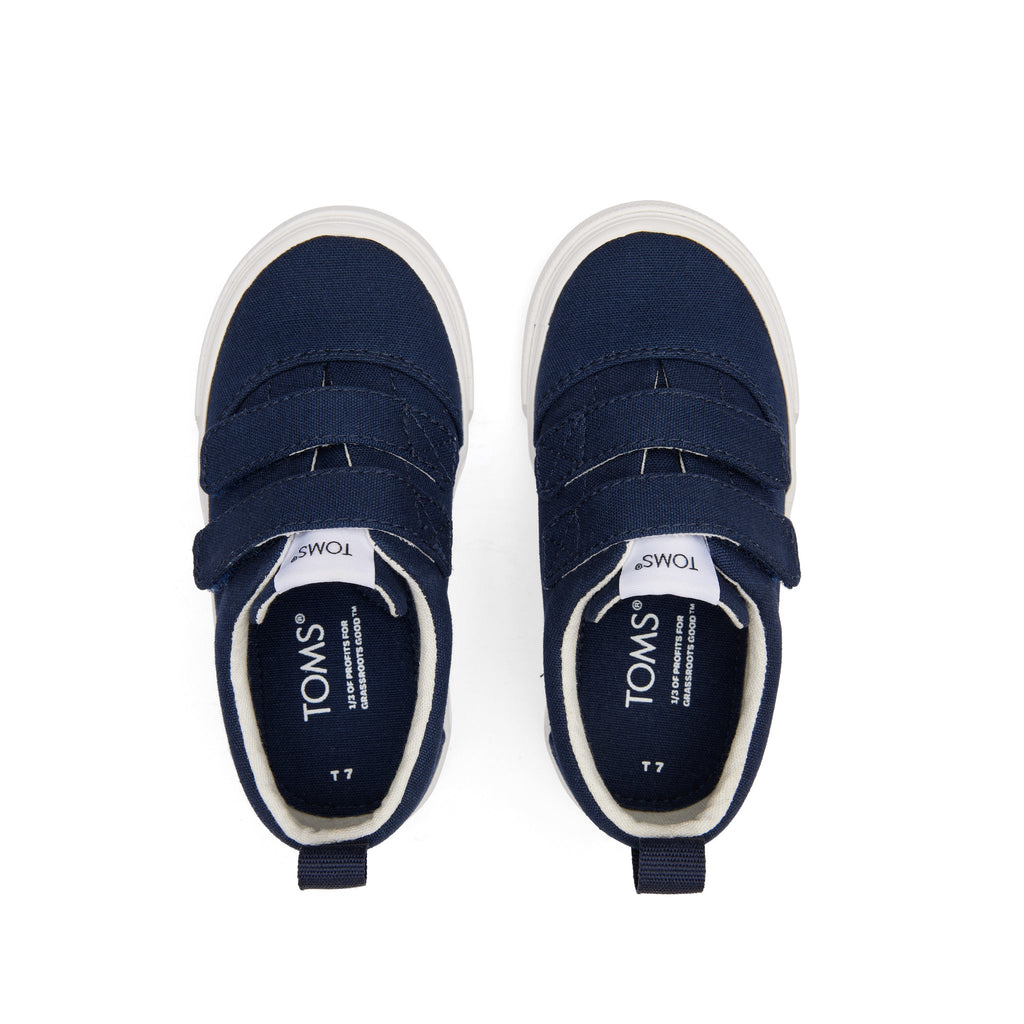 Fenix Navy Double Strap Sneaker Top View