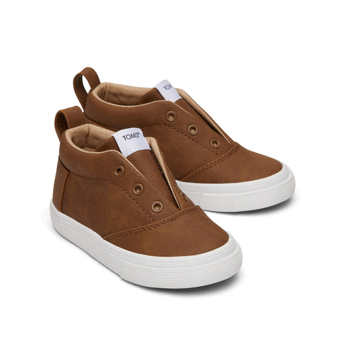 Fenix Brown Toddler Sneaker Front View