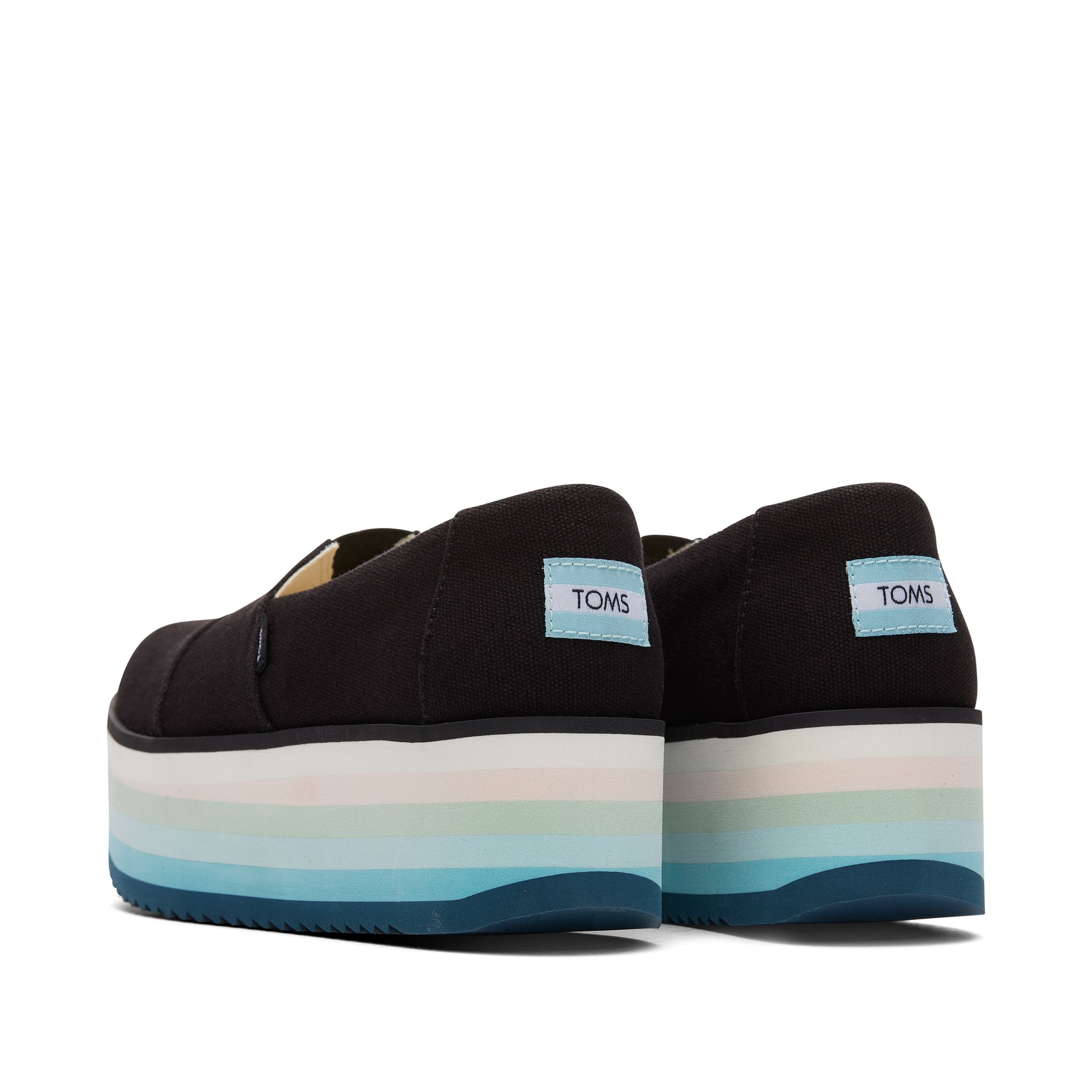 Alpargata Platform Espadrille Back View