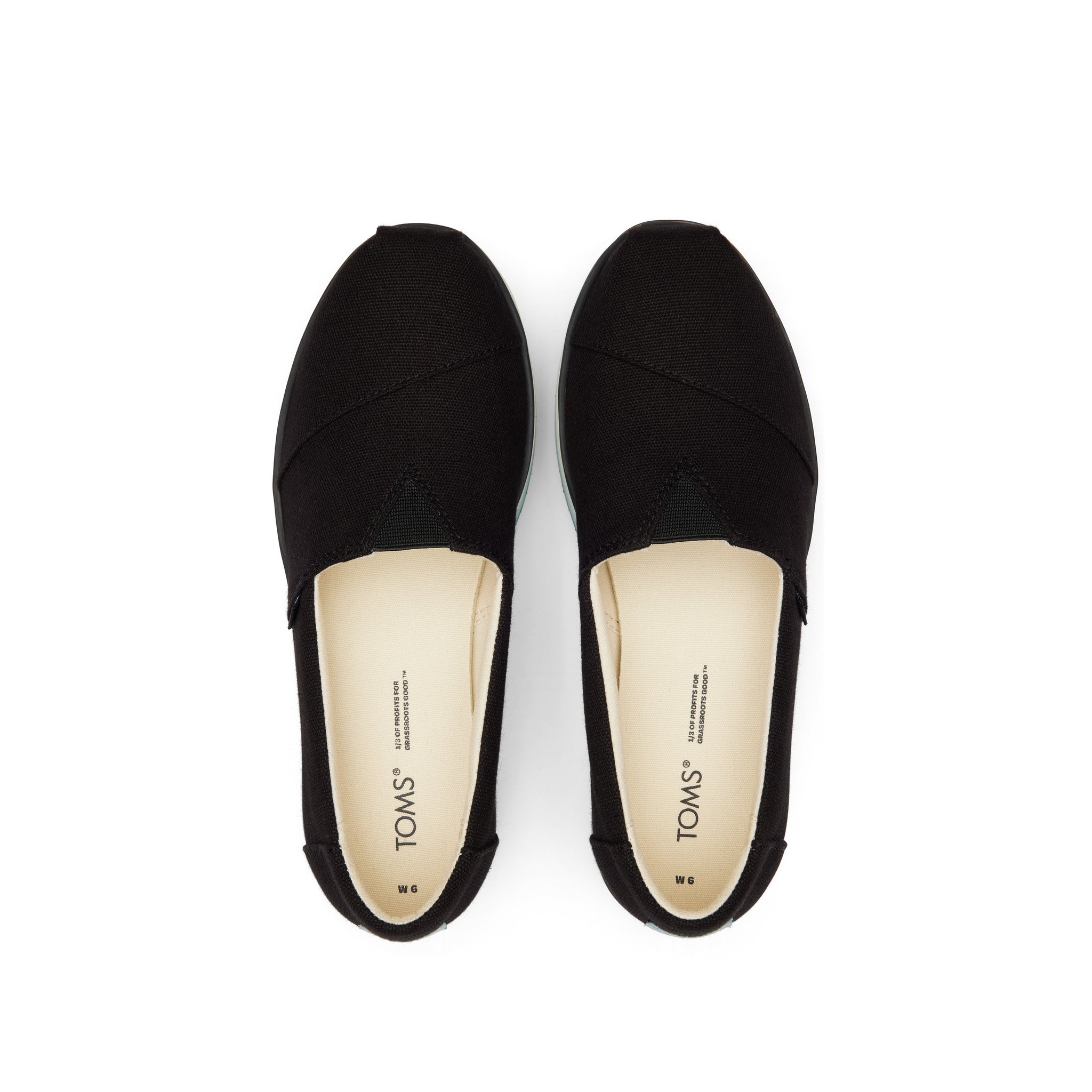 Alpargata Platform Espadrille Top View