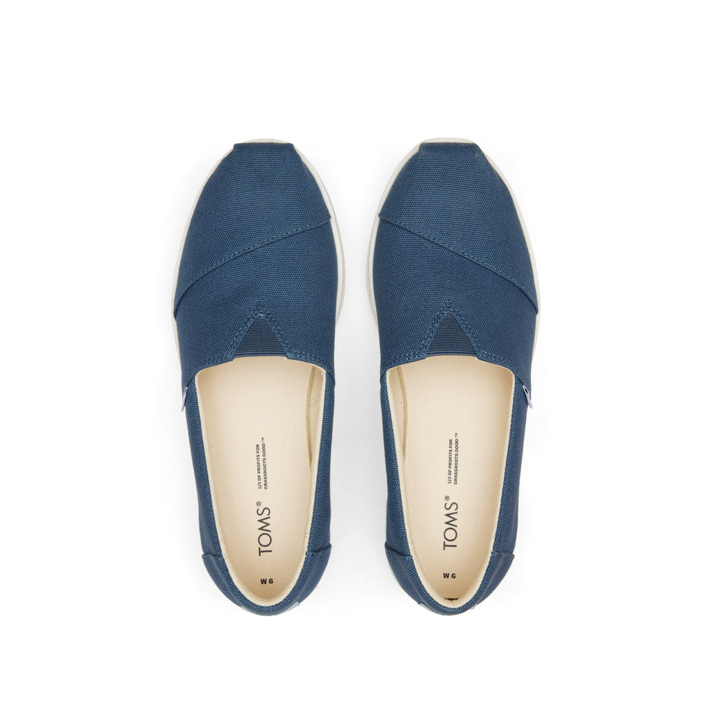 Alpargata Blue Midform Espadrille Top View