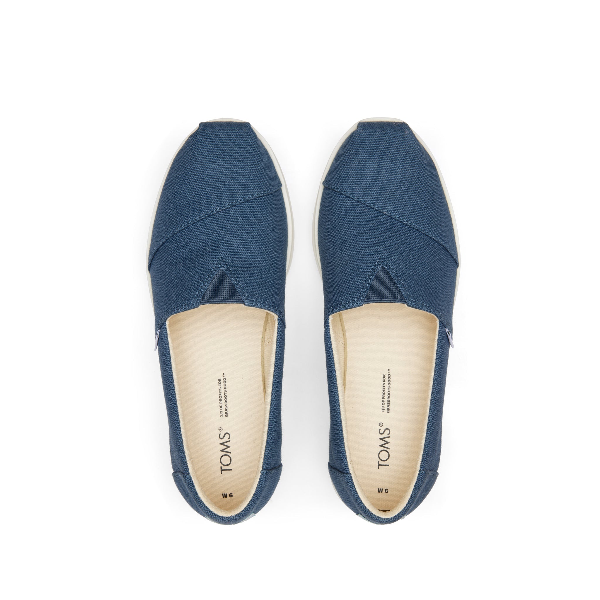 Alpargata Blue Midform Espadrille Top View