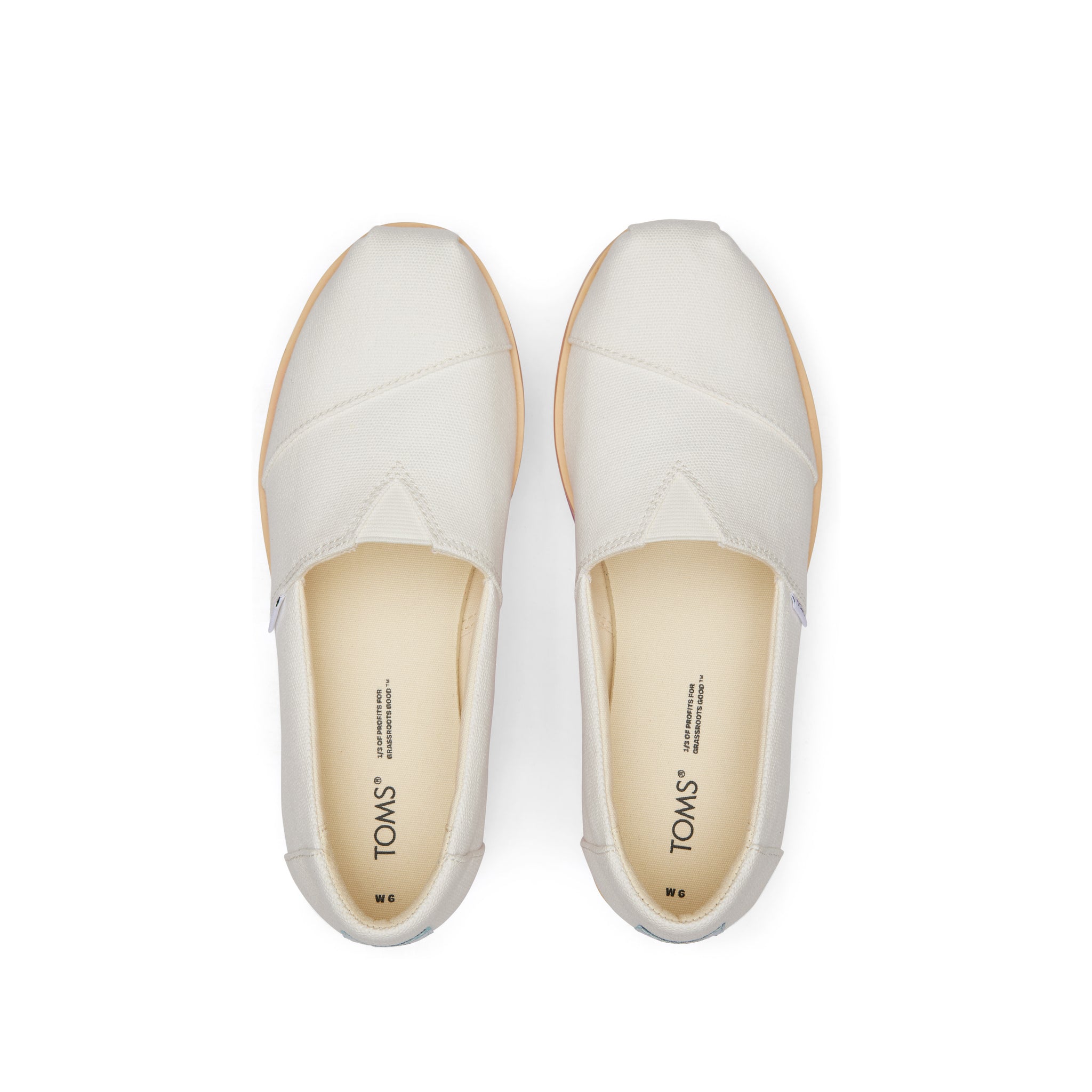 Alpargata Platform Espadrille Top View