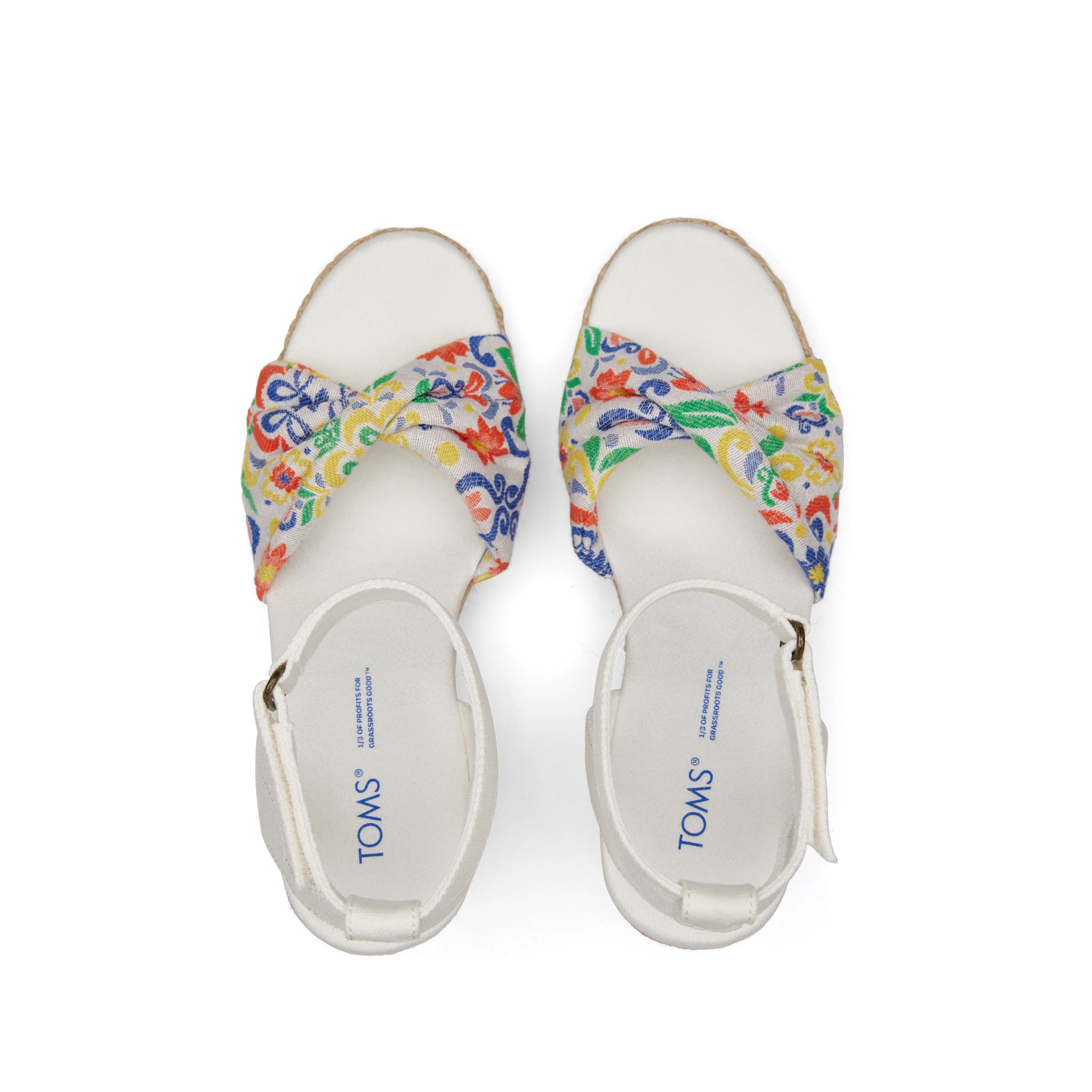 Marisela Wedge Sandal Top View