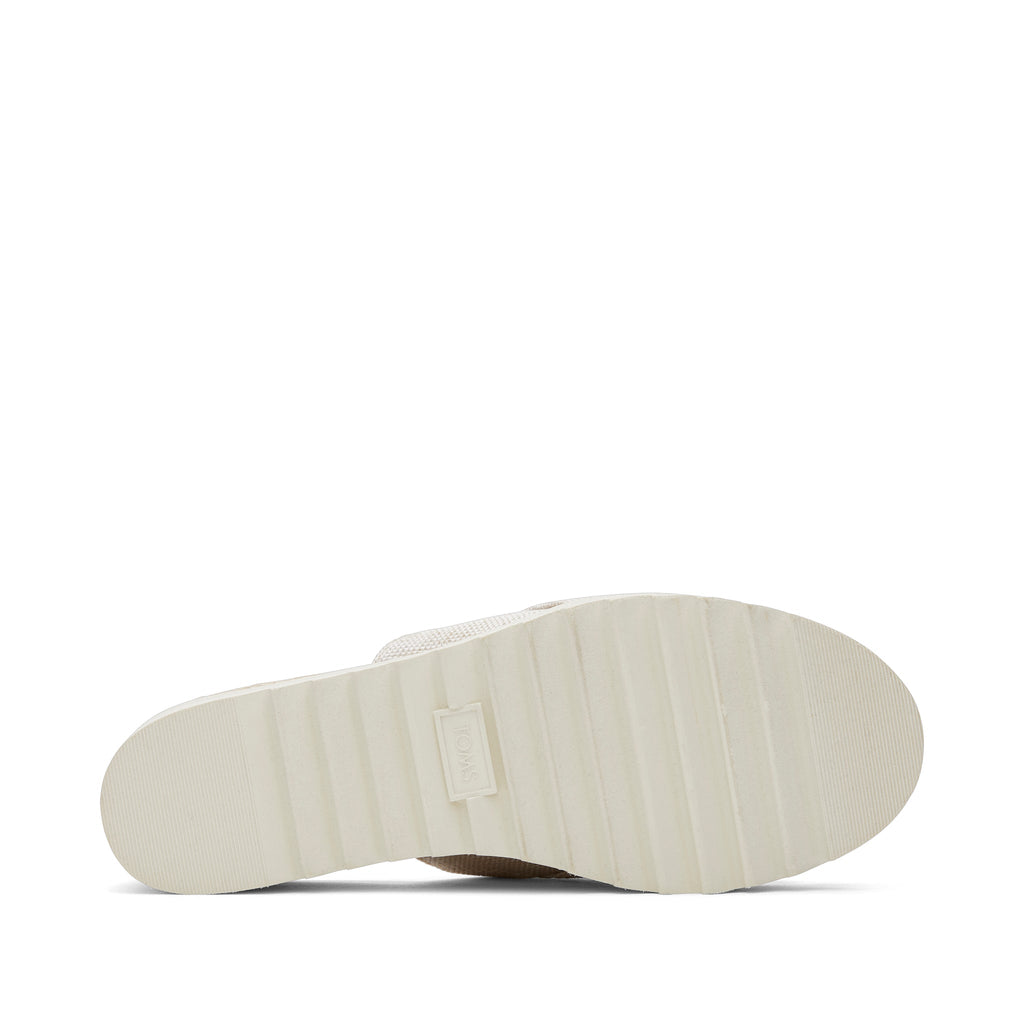 Diana Mule Natural Sandal Bottom Sole View