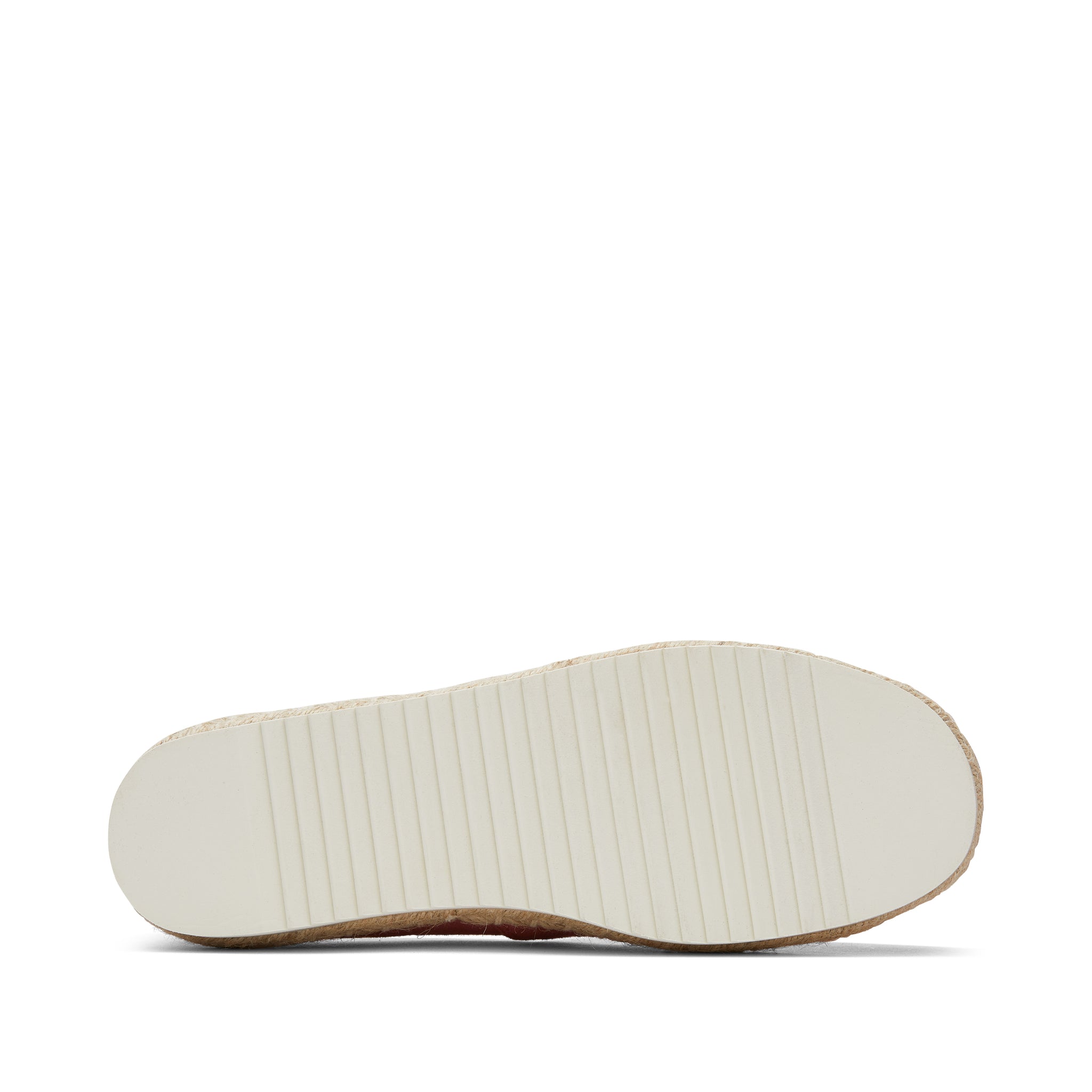 Alpargata Rope Platform Bottom Sole View