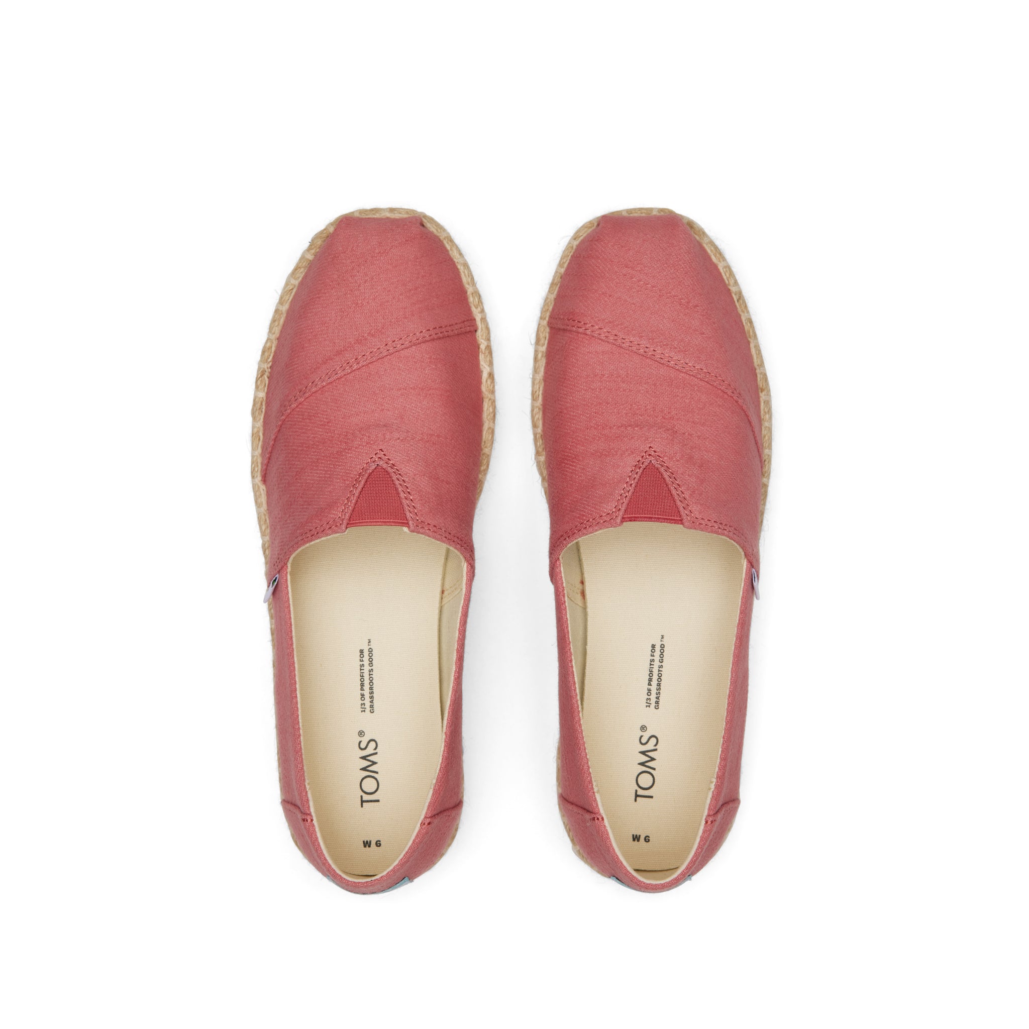 Alpargata Rope Platform Top View