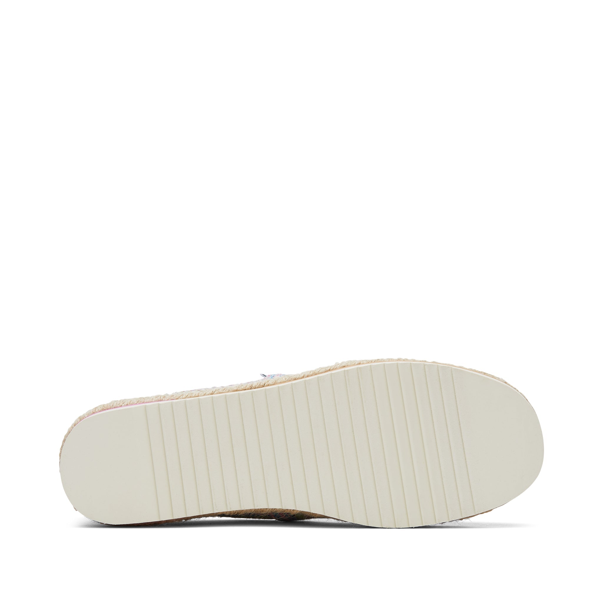 Alpargata Rope Platform Bottom Sole View