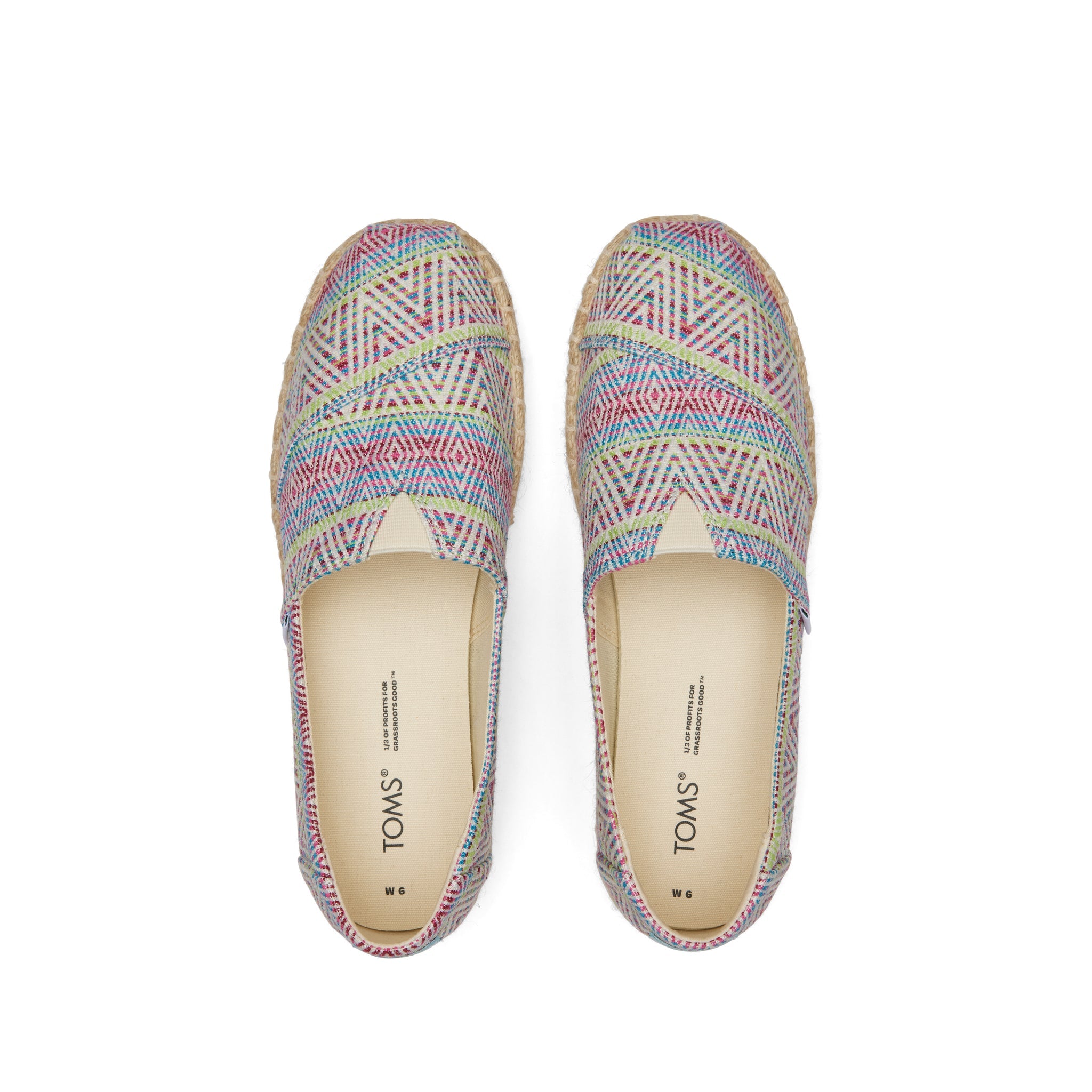 Alpargata Rope Platform Top View